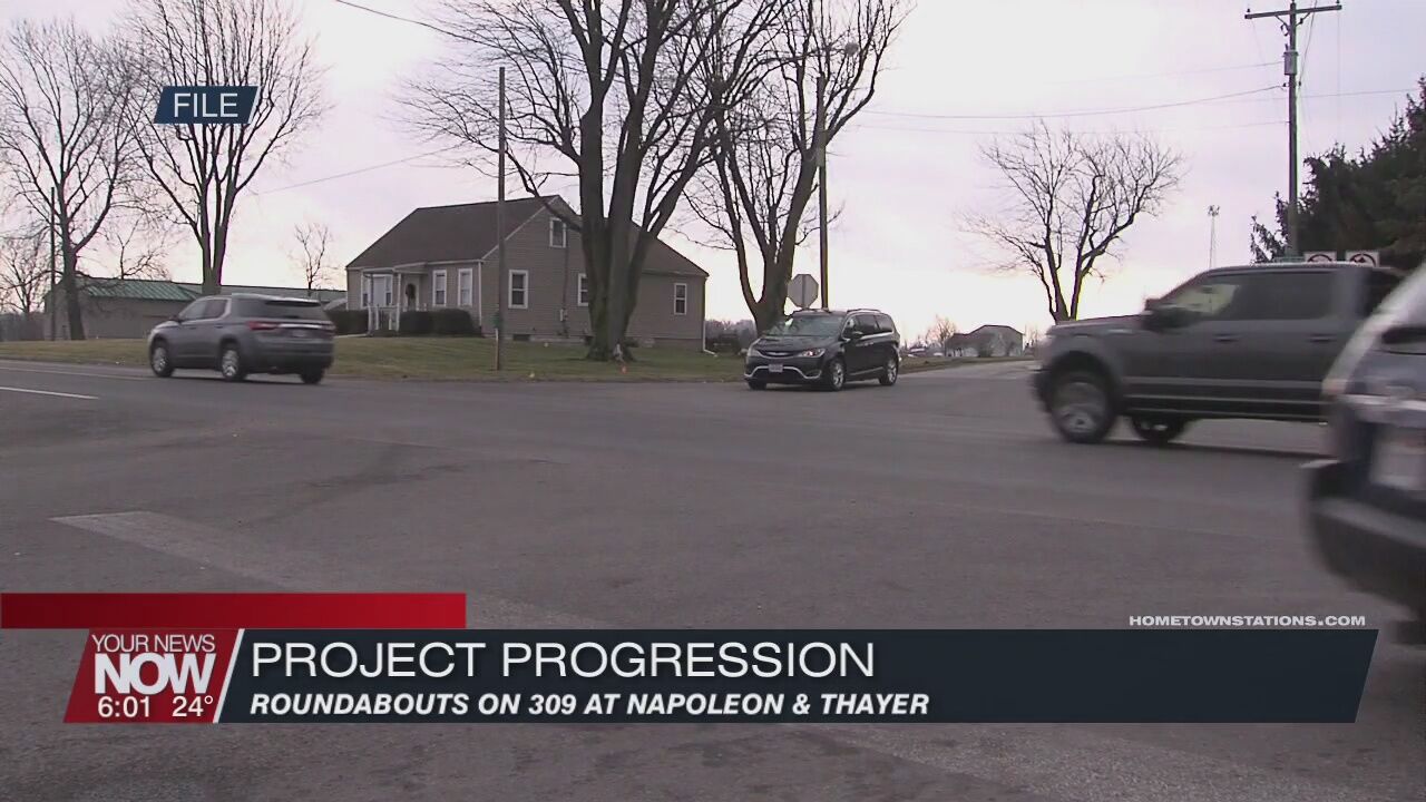 ODOT roundabout projects on Allen County's eastside moving along